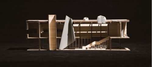 建筑模型 以光為筆，繪就田野情感的剖面